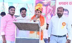 जयंती पर शोभायात्रा का शुभारंभ कर मंत्री कपिल ने ब्रह्मपुत्र को किया..