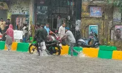 मुजफ्फरनगर तेरी यही कहानी- बारिश होते ही चहूंओर पानी ही पानी