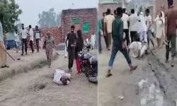 बीच चौराहे पर लाठी डंडों से पीट कर किसान को किया अधमरा बीच चौराहे पर लाठी डंडों से पीट कर किसान को किया अधमरा