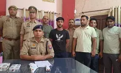 डकैती की घटना में लिप्त 25 हजार के इनामी बदमाश को किया अरेस्ट डकैती की घटना में लिप्त 25 हजार के इनामी बदमाश को किया अरेस्ट