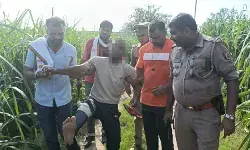 SSP ने रखा था ईनाम- पुलिस ने बदमाश को मुठभेड़ में लंगड़ा कर किया अरेस्ट SSP ने रखा था ईनाम- पुलिस ने बदमाश को मुठभेड़ में लंगड़ा कर किया अरेस्ट