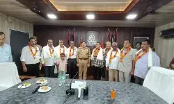 दो इंस्पेक्टर सहित 9 पुलिसकर्मी हुए सेवानिवृत- दी गई भावभीनी विदाई दो इंस्पेक्टर सहित 9 पुलिसकर्मी हुए सेवानिवृत- दी गई भावभीनी विदाई