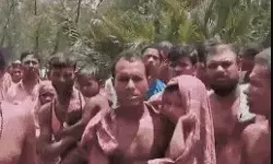 भारत में घुस रहे बांग्लादेशियों को बीएसएफ ने बॉर्डर पर रोका भारत में घुस रहे बांग्लादेशियों को बीएसएफ ने बॉर्डर पर रोका