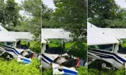 आसमान में हादसा- विमान हुआ दुर्घटनाग्रस्त- 2 सीटर विमान का इंजन.. आसमान में हादसा- विमान हुआ दुर्घटनाग्रस्त- 2 सीटर विमान का इंजन..