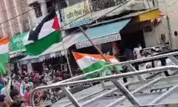 तिरंगा यात्रा के नाम पर लहराया फिलिस्तीनी झंडा- हिंदू संगठनों का....