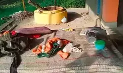 मंदिर में साधु पर जानलेवा हमला- लहूलुहान कर हमलावर हुए फरार