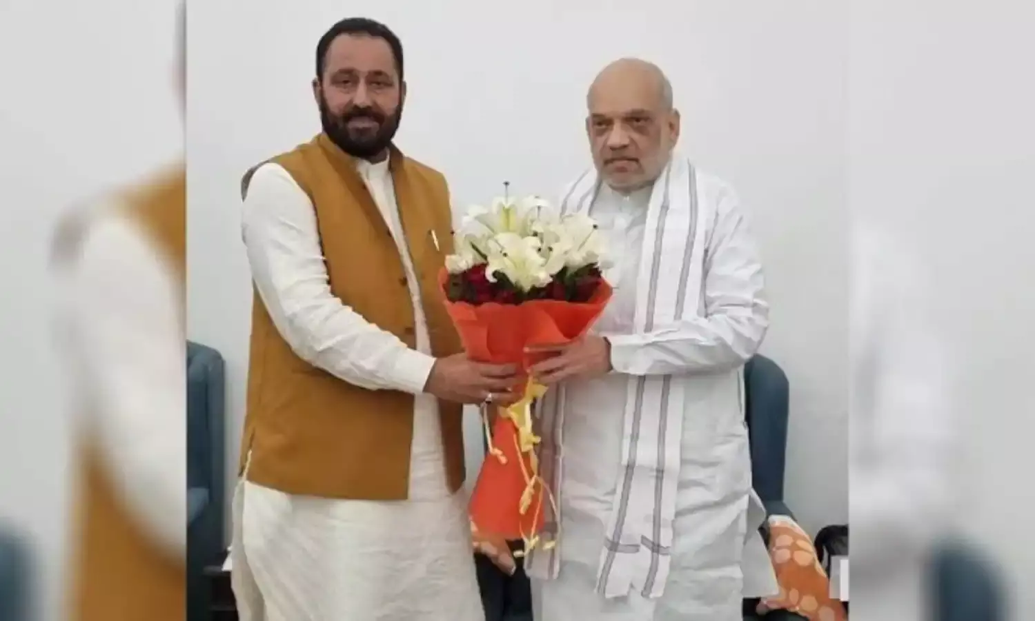 कांग्रेस नेता ने की गृहमंत्री से मुलाकात-भाजपा मे शामिल होने की अटकलें