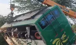 खाटू श्याम जा रही बस ने खाए कई पलटे-दबने से दो श्रद्धालुओं की मौत