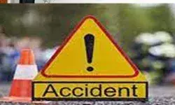 ट्रक की चपेट में आने से युवक की मौत- सड़क जाम ट्रक की चपेट में आने से युवक की मौत- सड़क जाम