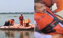 कटान का निरीक्षण करने के लिए पहुंचे चीफ इंजीनियर गंगा में बह गए कटान का निरीक्षण करने के लिए पहुंचे चीफ इंजीनियर गंगा में बह गए