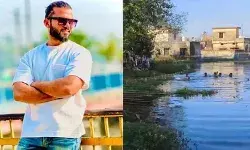 पीछा कर रही पुलिस से बचने को गोमांस तस्कर तालाब में कूदा- डूबने से.... पीछा कर रही पुलिस से बचने को गोमांस तस्कर तालाब में कूदा- डूबने से....