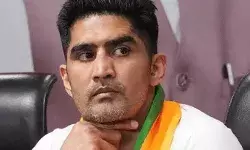 BJP नेता का बड़ा ऐलान- विनेश फोगाट के कांग्रेस से चुनाव लड़ने पर..... BJP नेता का बड़ा ऐलान- विनेश फोगाट के कांग्रेस से चुनाव लड़ने पर.....