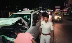 अब तेज रफ्तार सफारी ने मचाया कोहराम- पांच लोग कुचले- विरोध में बवाल