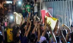 भारतीय वीजा सेंटर में घुसी उपद्रव की भीड़- कर्मचारी घबराए