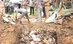 थाने पर नष्ट कराई गई 7 लाख की अवैध शराब- अफसर खुद रहे मौजूद