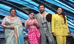 इंडियाज़ बेस्ट डांसर सीज़न 4’ में, उर्फी जावेद ने प्रतियोगी हर्ष..... इंडियाज़ बेस्ट डांसर सीज़न 4’ में, उर्फी जावेद ने प्रतियोगी हर्ष.....