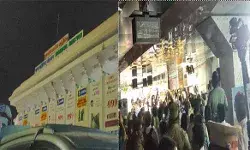 यहाँ पहुंची पहली वंदे भारत ट्रेन का लोगों ने किया ढोल नगाड़ों से स्वागत