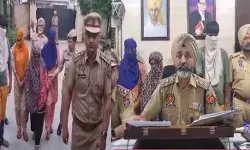 बैंक में चोरी के आरोप में तीन महिलाओं सहित चार गिरफ्तार