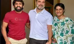बजरंग पूनिया संग विनेश फोगाट ने की राहुल गांधी से मुलाकात- टिकट का ऑफर