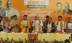 जम्मू कश्मीर चुनाव बीजेपी का घोषणा पत्र जारी कर बोले अमित शाह...