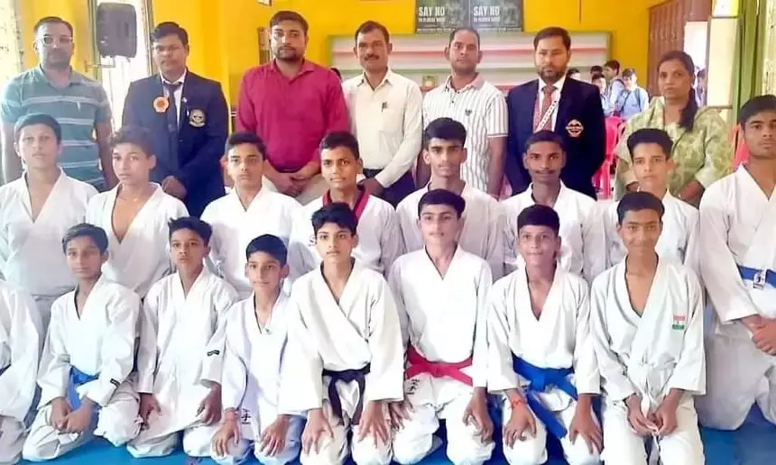 कॉलेज में हुई जिला स्तरीय कराटे प्रतियोगिता- मंडल स्तर पर इनका हुआ चयन