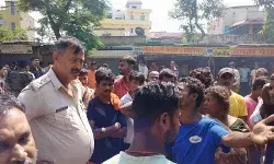 5 साल के मासूम की सड़क हादसे में मौत- विरोध में जमकर बवाल