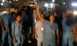 बेड टच को लेकर खड़ा हुआ बवाल- अस्पताल के बाहर प्रदर्शन हंगामा