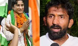 चुनाव के बीच योगेश्वर ने उछाला विनेश के डिसक्वालीफाई होने का मुद्दा