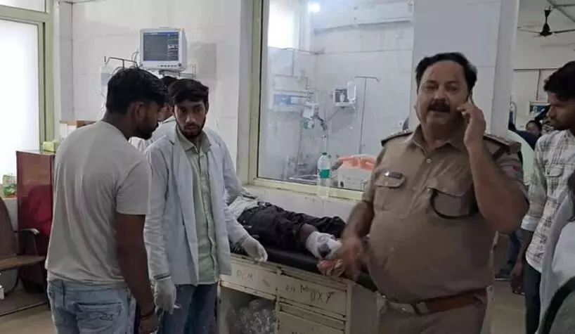 फैक्ट्री में घुसकर फायरिंग-मुठभेड़ में दो आरोपियों को लगी गोली फैक्ट्री में घुसकर फायरिंग-मुठभेड़ में दो आरोपियों को लगी गोली