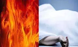 इमारत में आग लगने से एक परिवार के सात सदस्यों की मौत