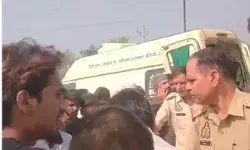 गेट पर खड़ा युवक रोडवेज बस से गिरा- पहिए के नीचे आने से मौके पर मौत