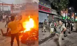 शव यात्रा में शामिल ग्रामीणों ने कर दी हिंसा गाड़ी और दुकानो में लगा.. शव यात्रा में शामिल ग्रामीणों ने कर दी हिंसा गाड़ी और दुकानो में लगा..