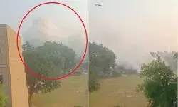 CRPF स्कूल के पास हुआ जोरदार ब्लास्ट- आसमान में धुएं का गुब्बार CRPF स्कूल के पास हुआ जोरदार ब्लास्ट- आसमान में धुएं का गुब्बार