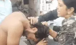 रणचंडी बनी महिला ने मोबाइल लुटेरे को ऐसे याद दिलाया छठी का दूध रणचंडी बनी महिला ने मोबाइल लुटेरे को ऐसे याद दिलाया छठी का दूध