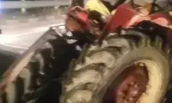 रॉन्ग साइड में आ रहे ट्रैक्टर के कंटेनर की टक्कर से उड़े परखच्चे