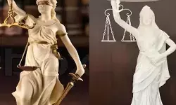 अब न्याय की देवी की मूर्ति को लेकर तकरार- पट्टी हटाने से उखड़ा कोर्ट.. अब न्याय की देवी की मूर्ति को लेकर तकरार- पट्टी हटाने से उखड़ा कोर्ट..