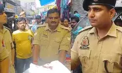 गस्त के दौरान हाथ लगा अवैध पटाखों का जखीरा- एक युवक लिया हिरासत..