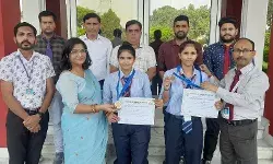 श्रीराम कॉलेज में छात्राओं ने MSU तायक्वोंडो प्रतियोगिता में जीते पदक श्रीराम कॉलेज में छात्राओं ने MSU तायक्वोंडो प्रतियोगिता में जीते पदक