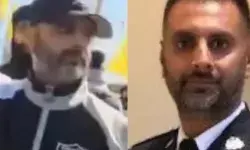 झंडा लेकर हिंदू मंदिर के बाहर प्रदर्शन करने वाला पुलिस वाला हुआ सस्पेंड झंडा लेकर हिंदू मंदिर के बाहर प्रदर्शन करने वाला पुलिस वाला हुआ सस्पेंड