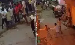 गली में पटाखे फोड़ने पर बवाल चले ईंट पत्थर- भड़की भीड ने तोड़ी...