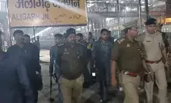 बम से उड़ाने की धमकी के बाद रेलवे स्टेशन पर हाई अलर्ट- GRP व RPF.... बम से उड़ाने की धमकी के बाद रेलवे स्टेशन पर हाई अलर्ट- GRP व RPF....
