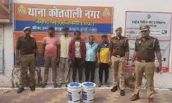 पुलिस ने किया भंडाफोड़- गाड़ियों के दुश्मन पांच शातिर गिरफ्तार पुलिस ने किया भंडाफोड़- गाड़ियों के दुश्मन पांच शातिर गिरफ्तार