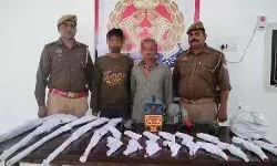 सिंचाई विभाग की बिल्डिंग में हथियार बनाने का कारखाना- दो अरेस्ट सिंचाई विभाग की बिल्डिंग में हथियार बनाने का कारखाना- दो अरेस्ट