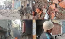 संभल में हुए बवाल में 1 की मौत- पुलिस पर फायरिंग- पथराव- SP SDM व...