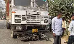 गन्ना लदे ट्रक ने ले ली दो मासूमों समेत तीन लोगों की जान- लोगों में...