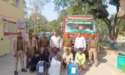 बदमाशों व पुलिस के बीच चली गोलियां- कोई घायल नहीं- पांच गिरफ्तार बदमाशों व पुलिस के बीच चली गोलियां- कोई घायल नहीं- पांच गिरफ्तार