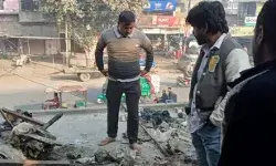 चढत के दौरान हुई आतिशबाजी से दुकान में लगी आग- कीमती सामान हुआ खाक