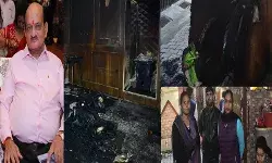 दो मंजिला मकान में लगी आग में जिंदा जलकर रिटायर्ड बैंक मैनेजर की मौत दो मंजिला मकान में लगी आग में जिंदा जलकर रिटायर्ड बैंक मैनेजर की मौत