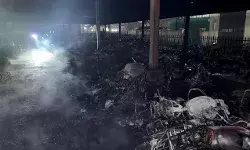 वाहन स्टैंड में लगी आग-200 से अधिक बाइकें जलकर हो गई खाक- इलाका....