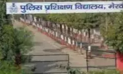 पुलिस ट्रेनिंग स्कूल की निर्माणाधीन बिल्डिंग की छत से गिरकर....